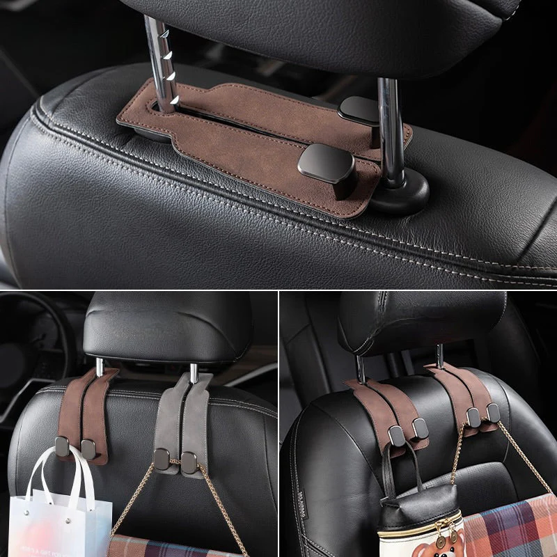 Car Seat Back Storage Hook – Double Hook Holder  pack of 2 - Image 4