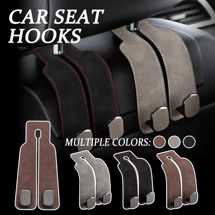 Car Seat Back Storage Hook – Double Hook Holder  pack of 2 - Image 5