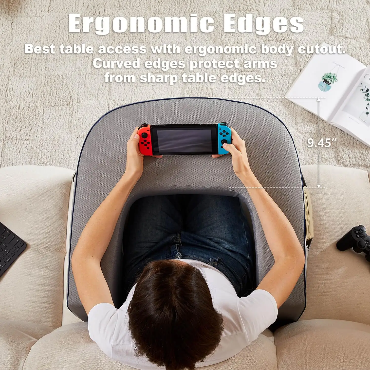 Portable Lap Desk with Arm Support – Work & Relax Anywhere - Image 4
