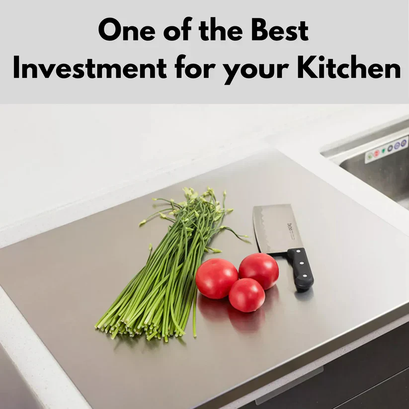 Stainless Steel Cutting Board – Hygienic, Anti-Mildew & Heavy Duty - Image 4